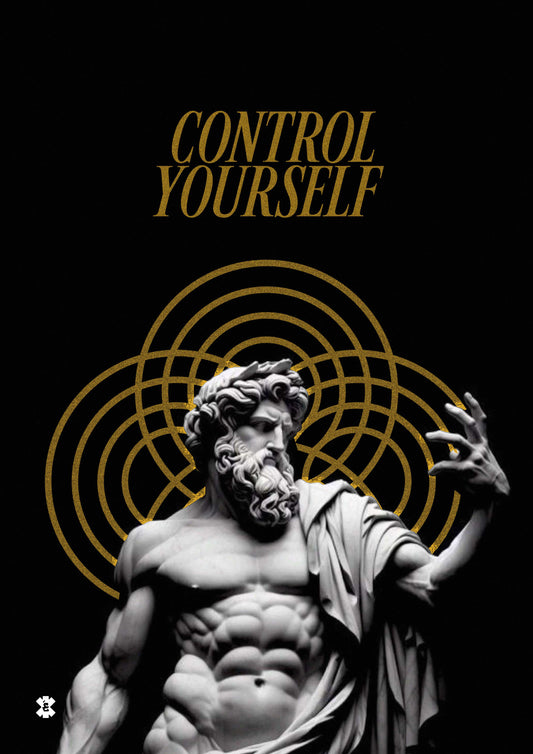 Control yourself discipline poster