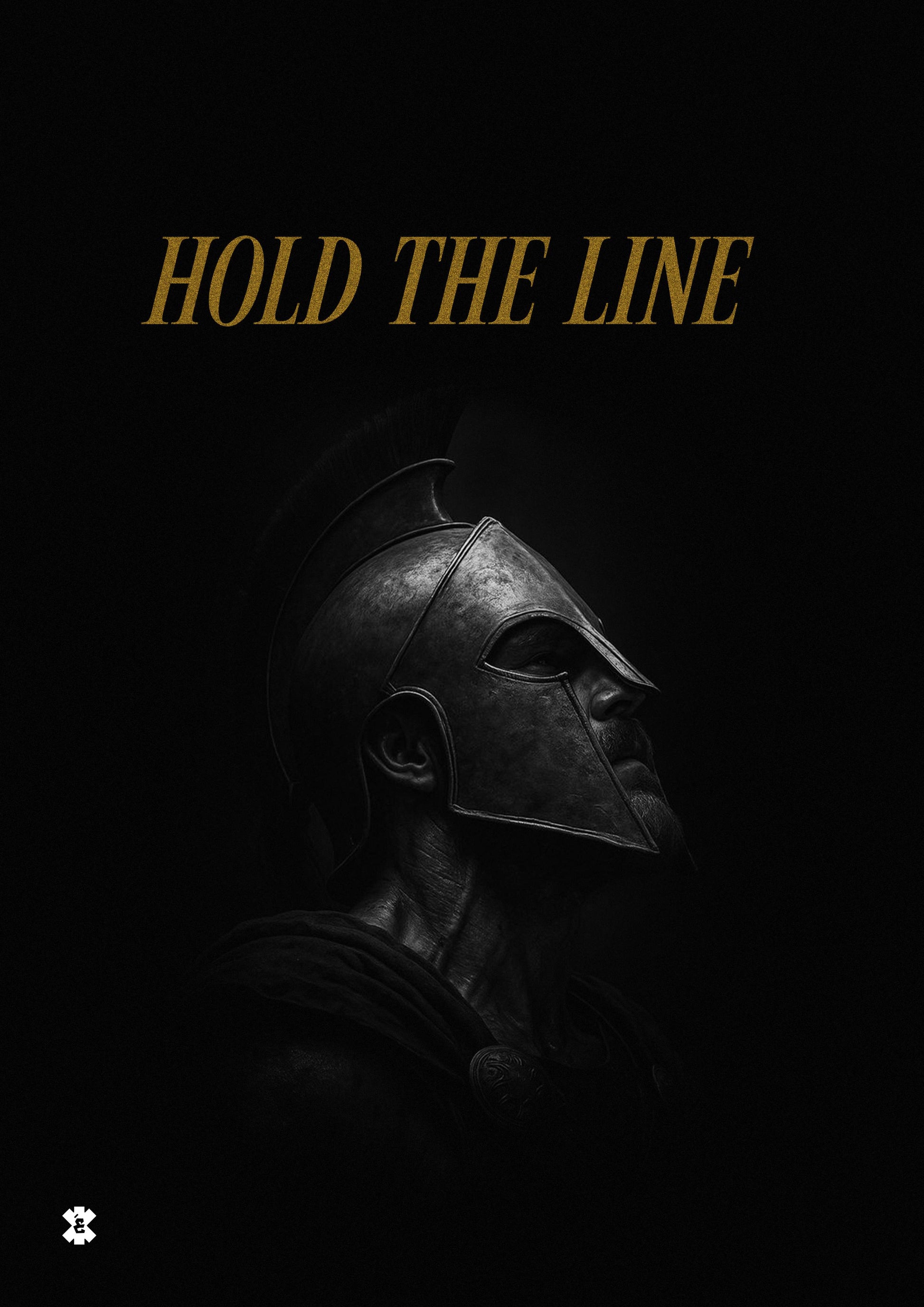 Hold the line resilience poster